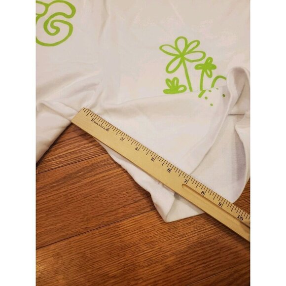 Off The Grid Dj John Summit Shorts Men's Sz Large White Green 34x7 What a Life - Picture 7 of 11